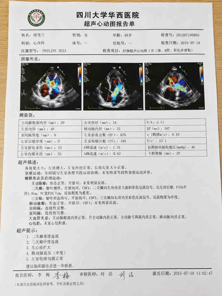 检查报告